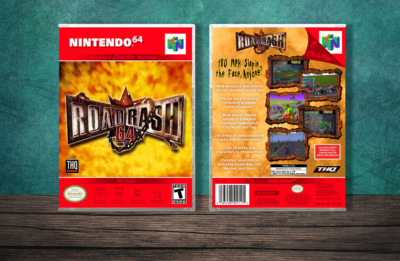 Códigos esenciales para Road Rash 64