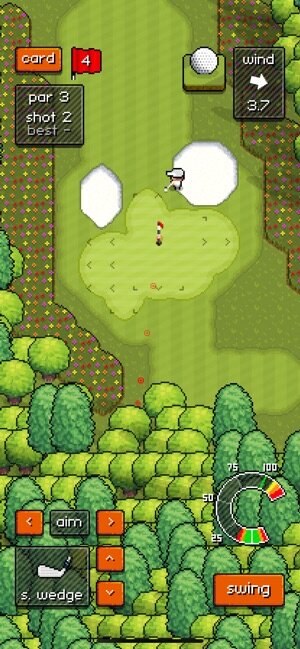 El juego mental en Pixel Pro Golf