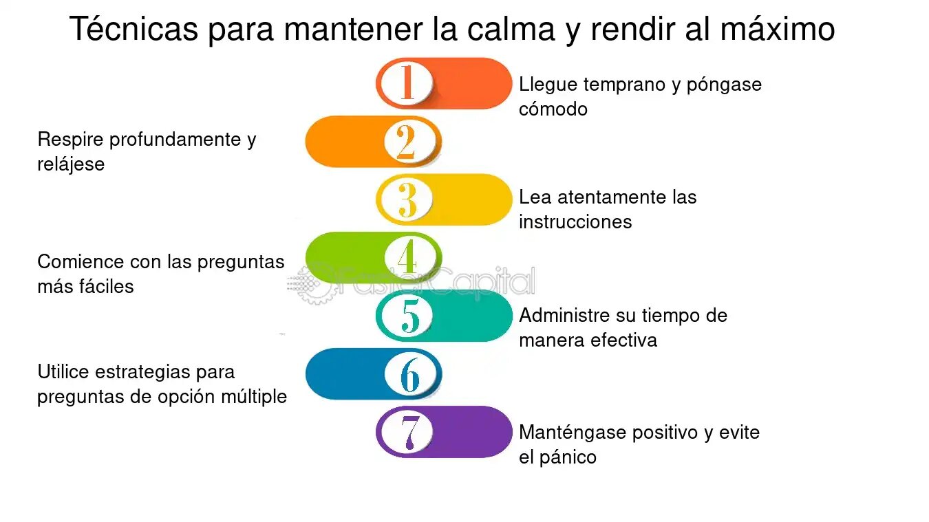 Mantén la calma bajo presión