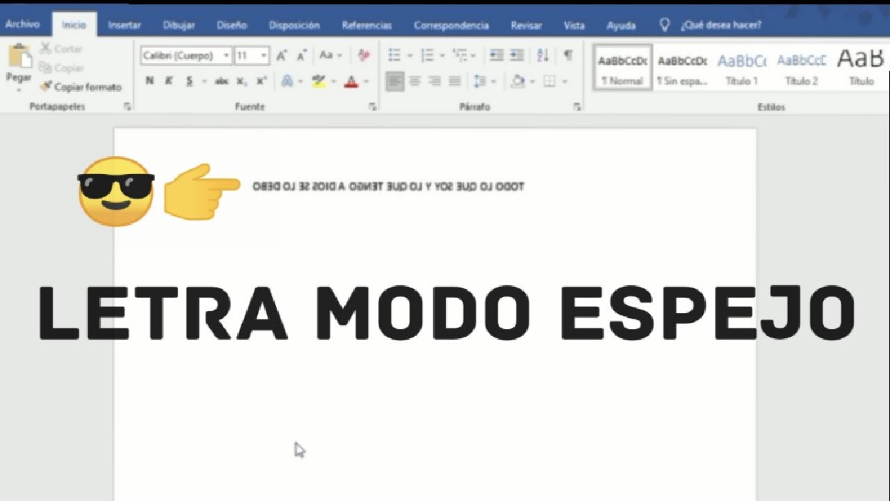 Modo espejo