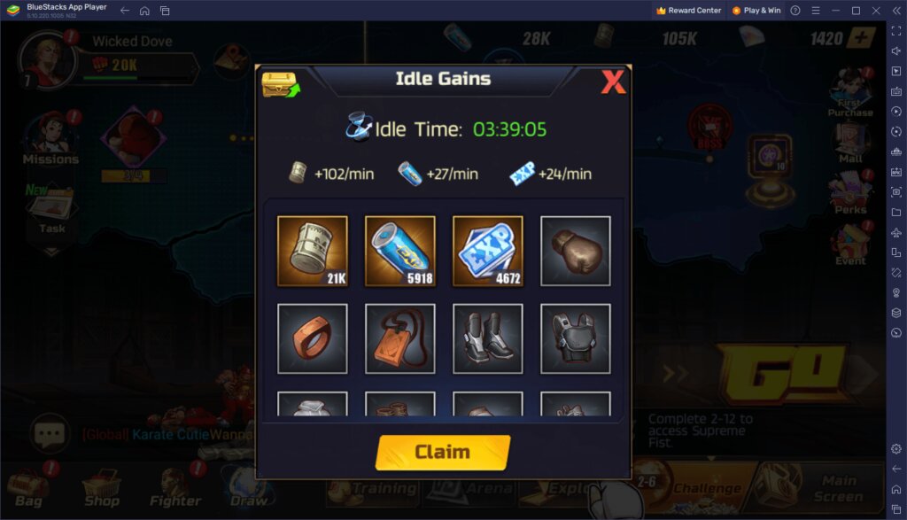 Optimiza tu progresión