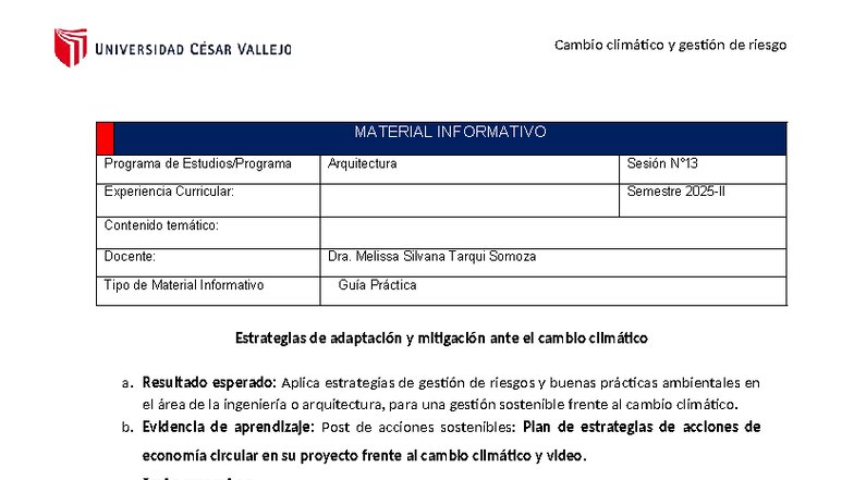 Práctica y Adaptación