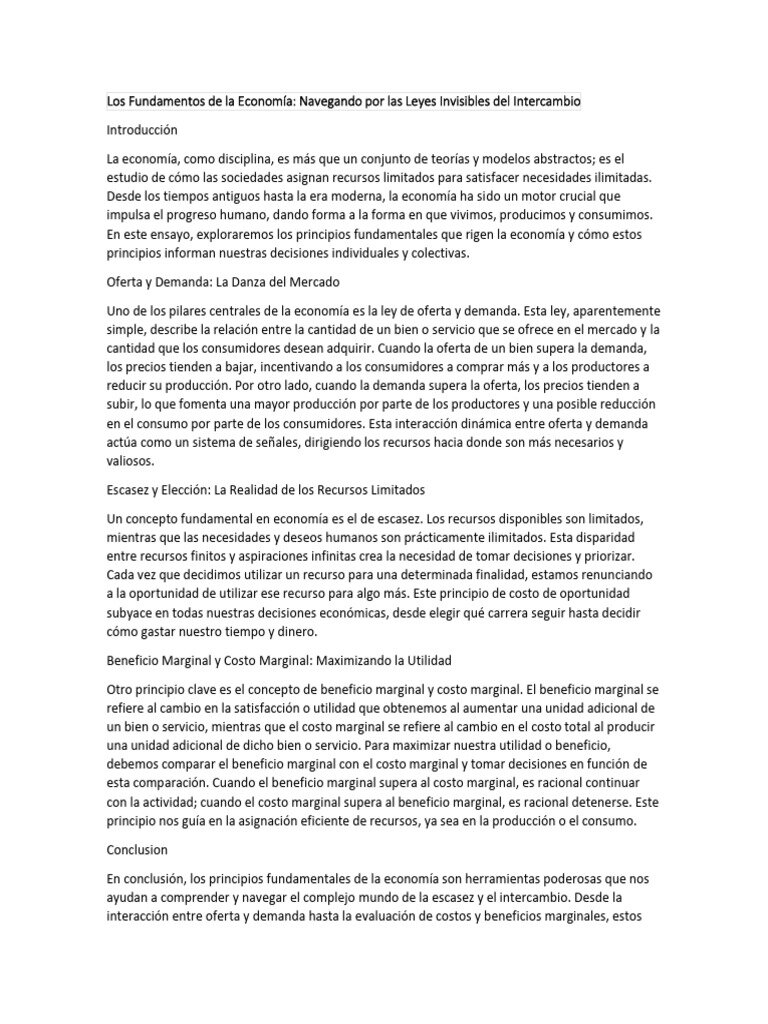 Entendiendo los Fundamentos de la Economía Táctica